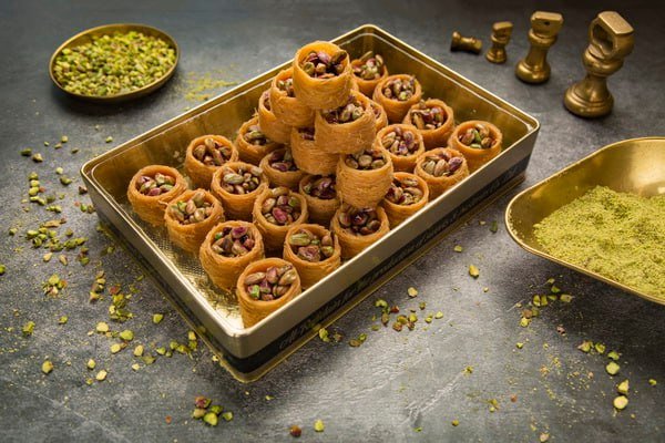 عش البلبل بالفستق